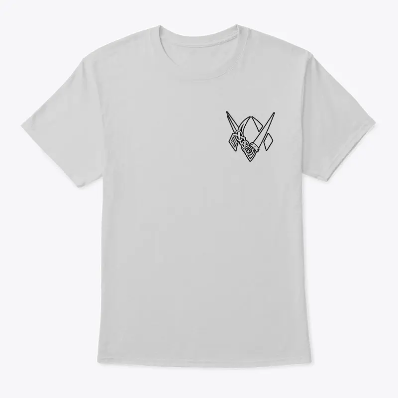 Valhalla Black Logo Tee