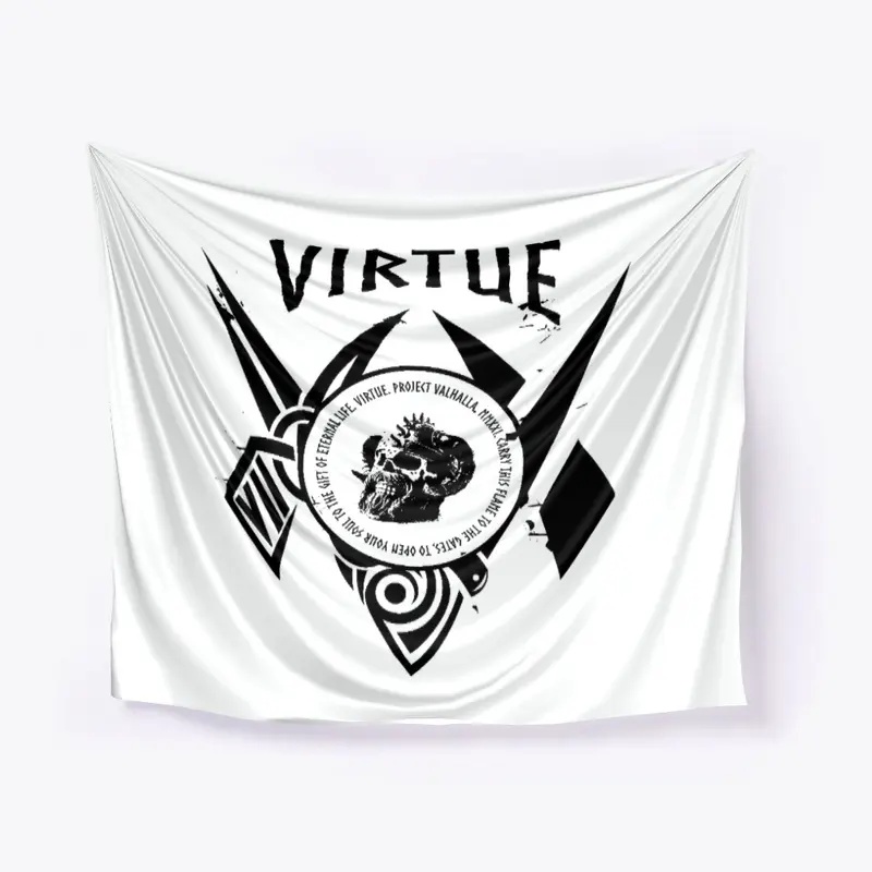 VE Valhalla Flag (White)